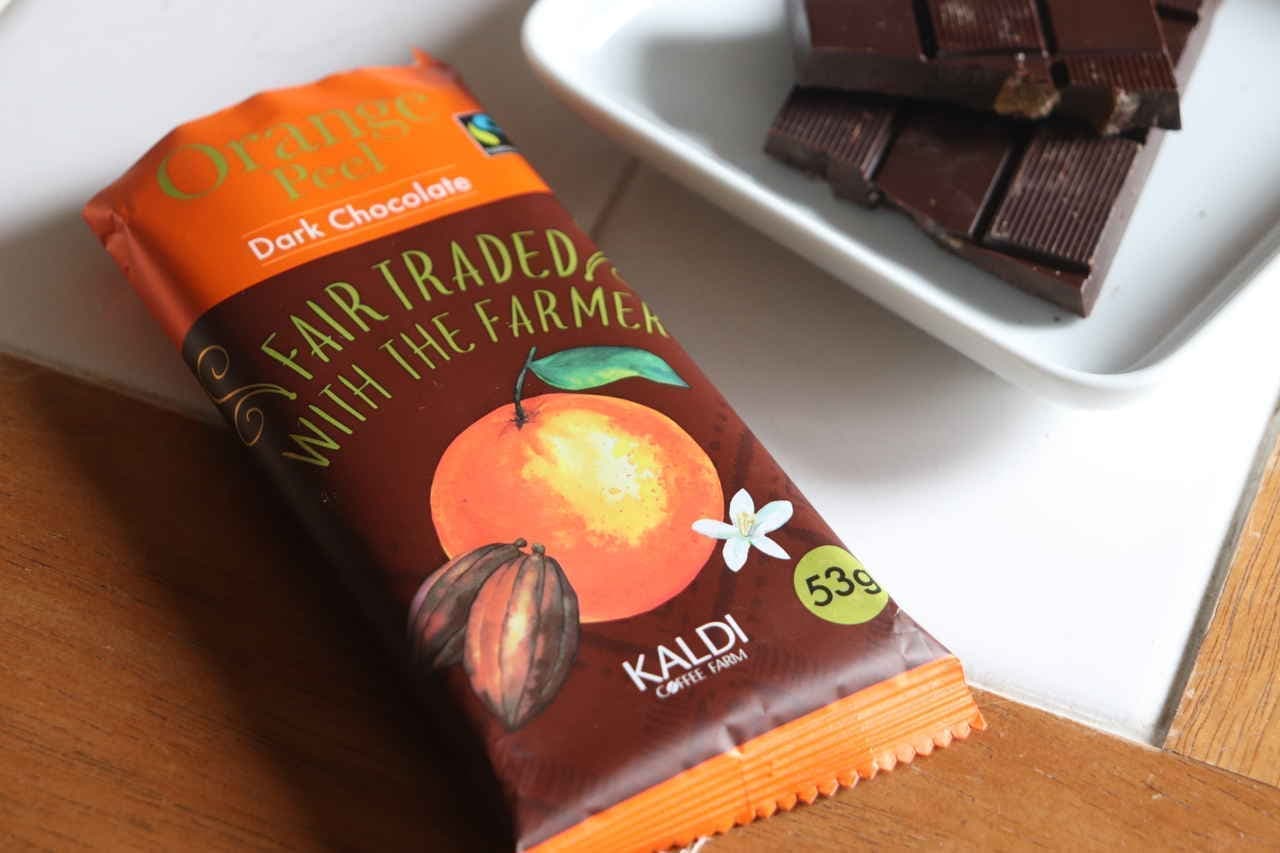 KALDI "Fair Trade Chocolate Orange Peel"