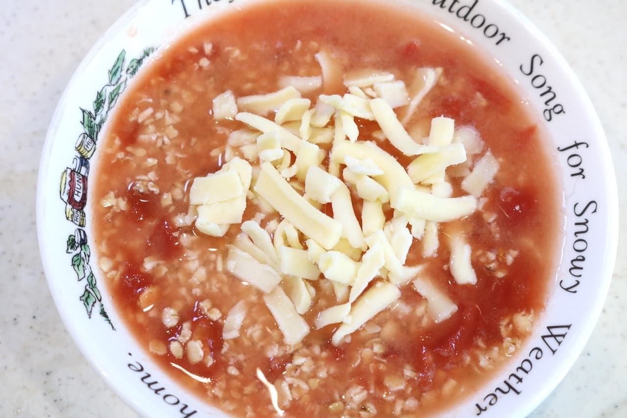 Recipe "Oatmeal Tomato Risotto"