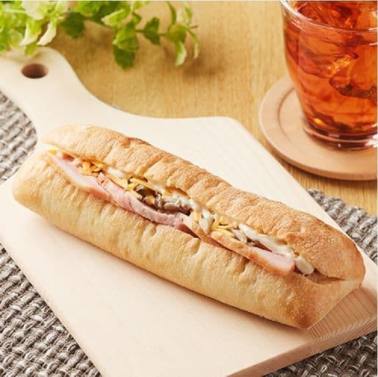 FamilyMart "Hot Sandwich Bacon Tokinoko"