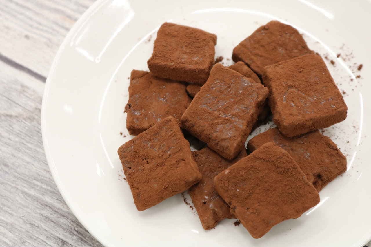 "Tofu pavé chocolate" recipe
