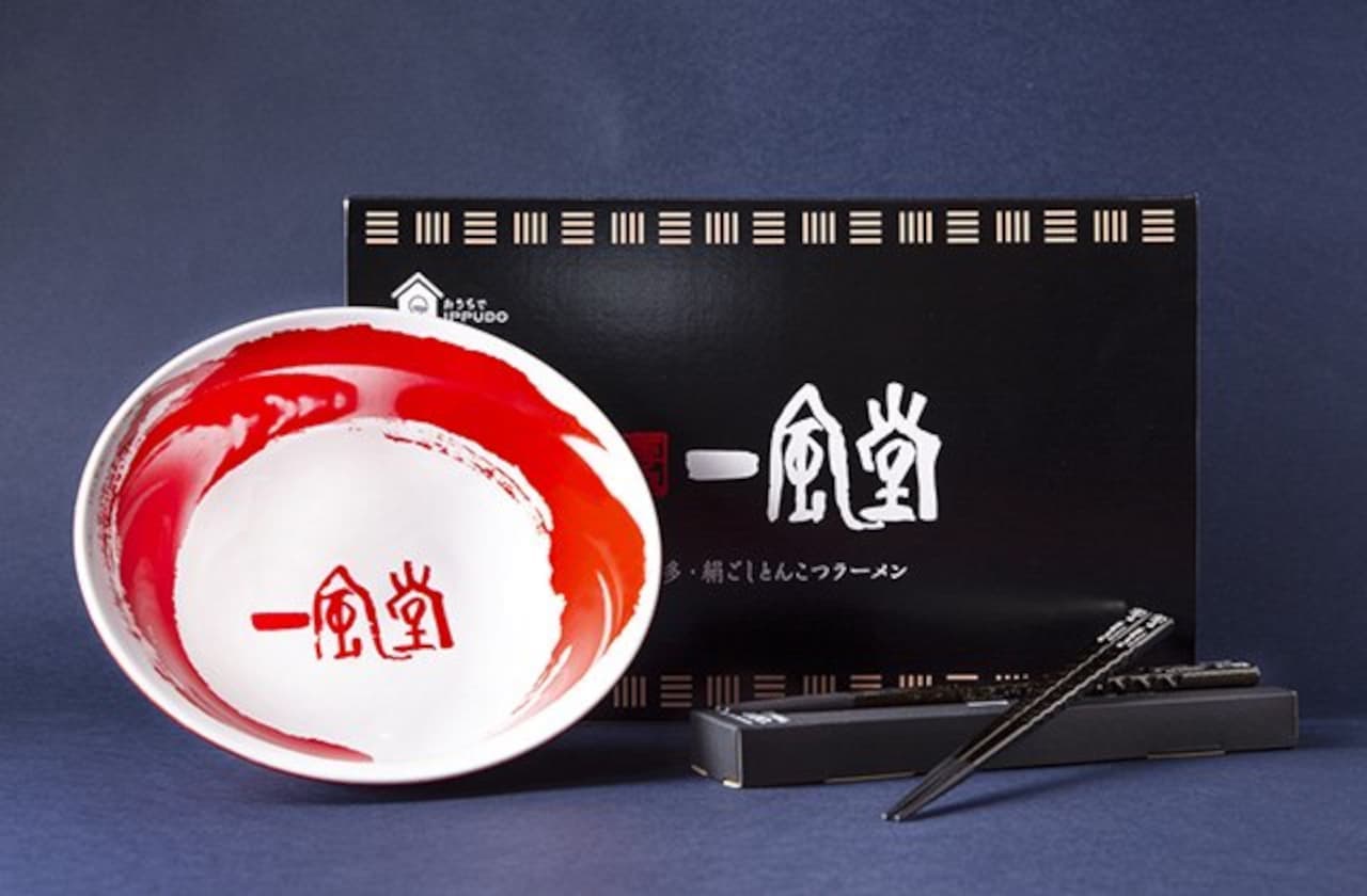 一風堂オリジナル丼・箸付きラーメンセット