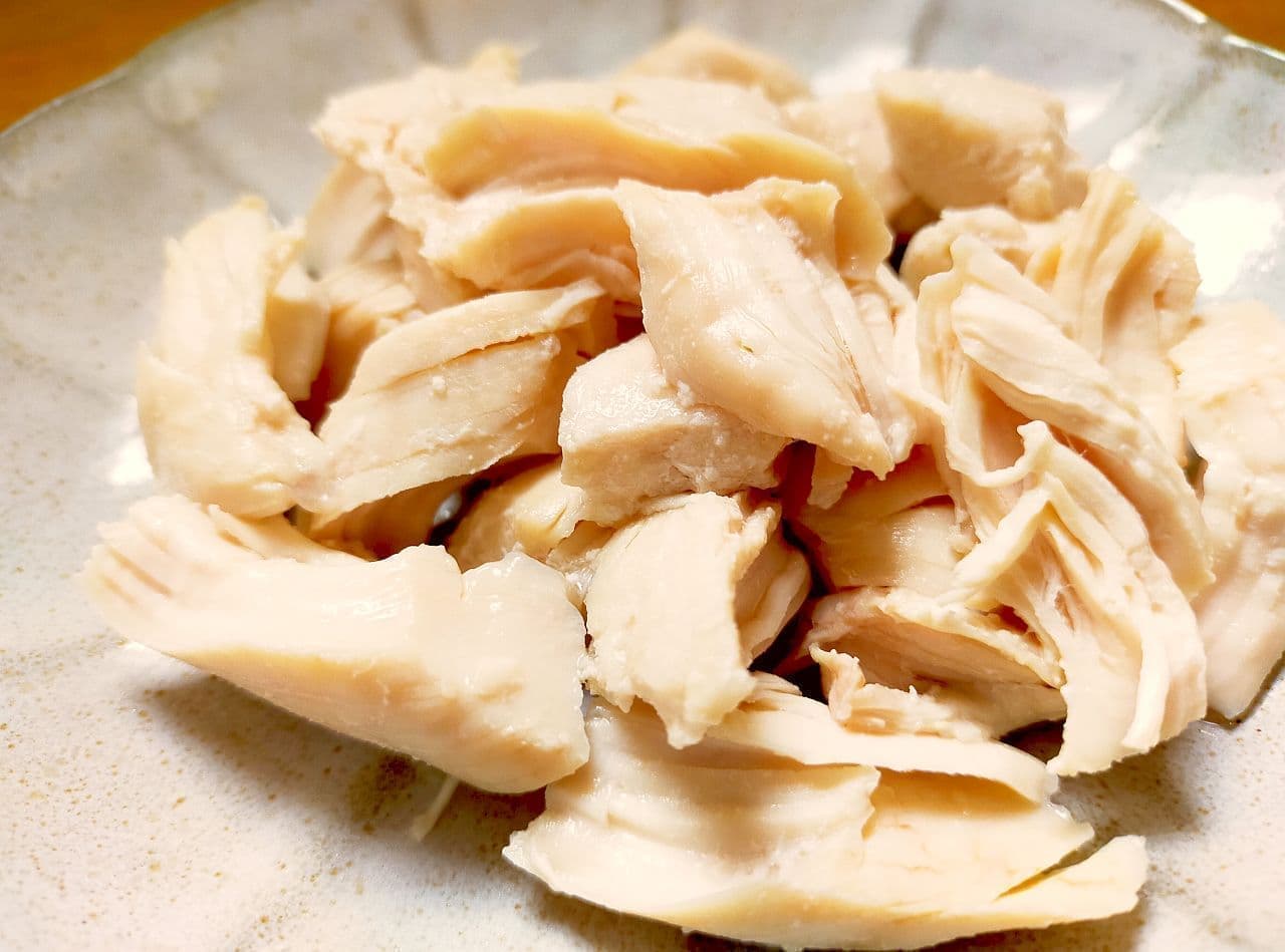 鶏ささみ レンジでしっとり蒸す方法 やわらかく筋取りも簡単に 常備菜レシピ えん食べ