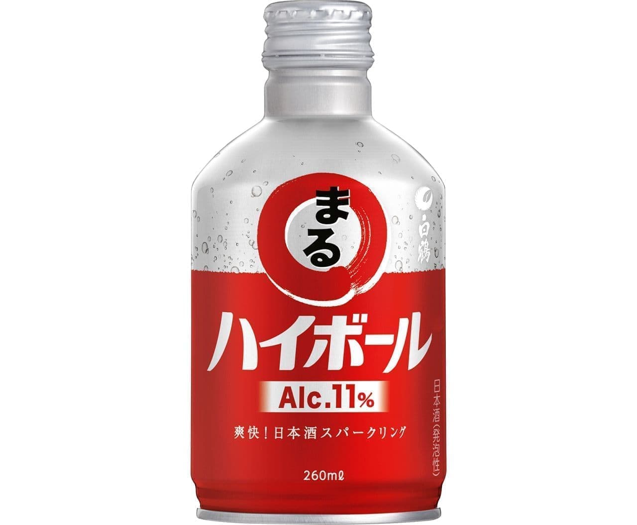 スパークリング日本酒「白鶴 まる ハイボール」