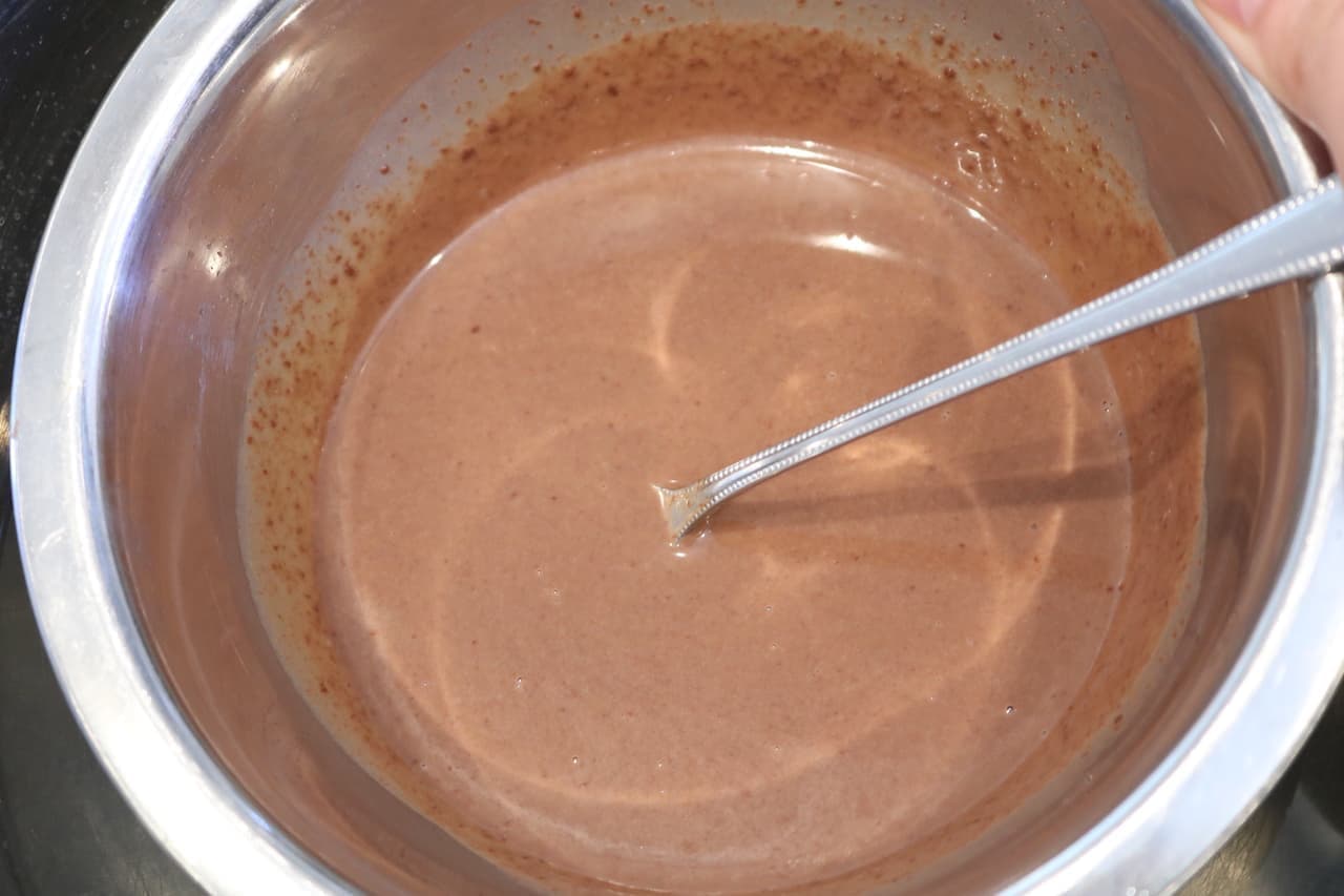 "Chocolate bavarois" recipe