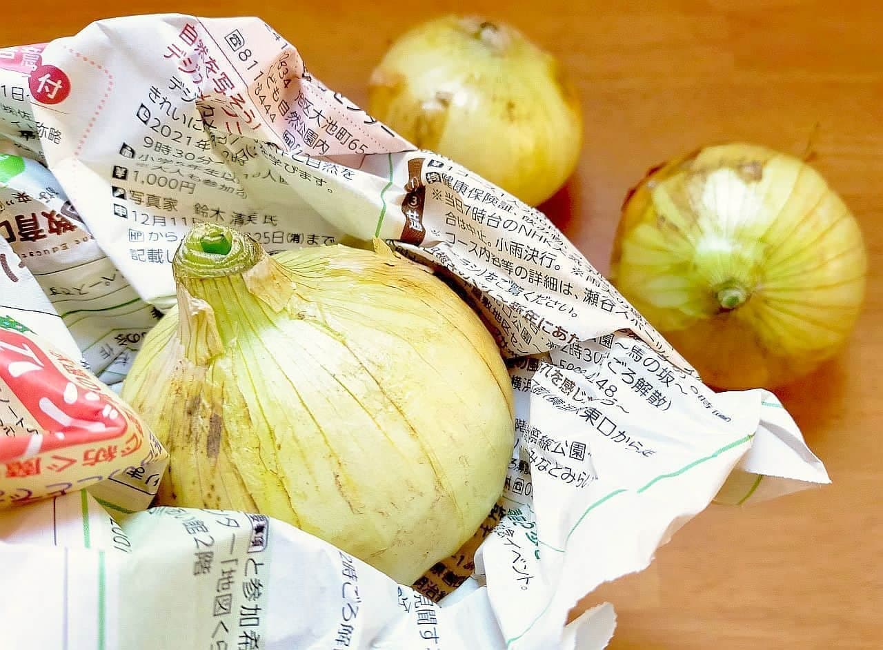 How to store new onions