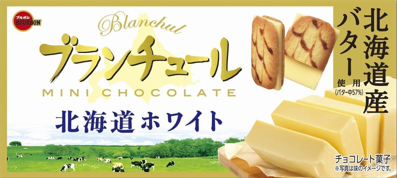 Blanc Tulle Mini Chocolate Hokkaido White