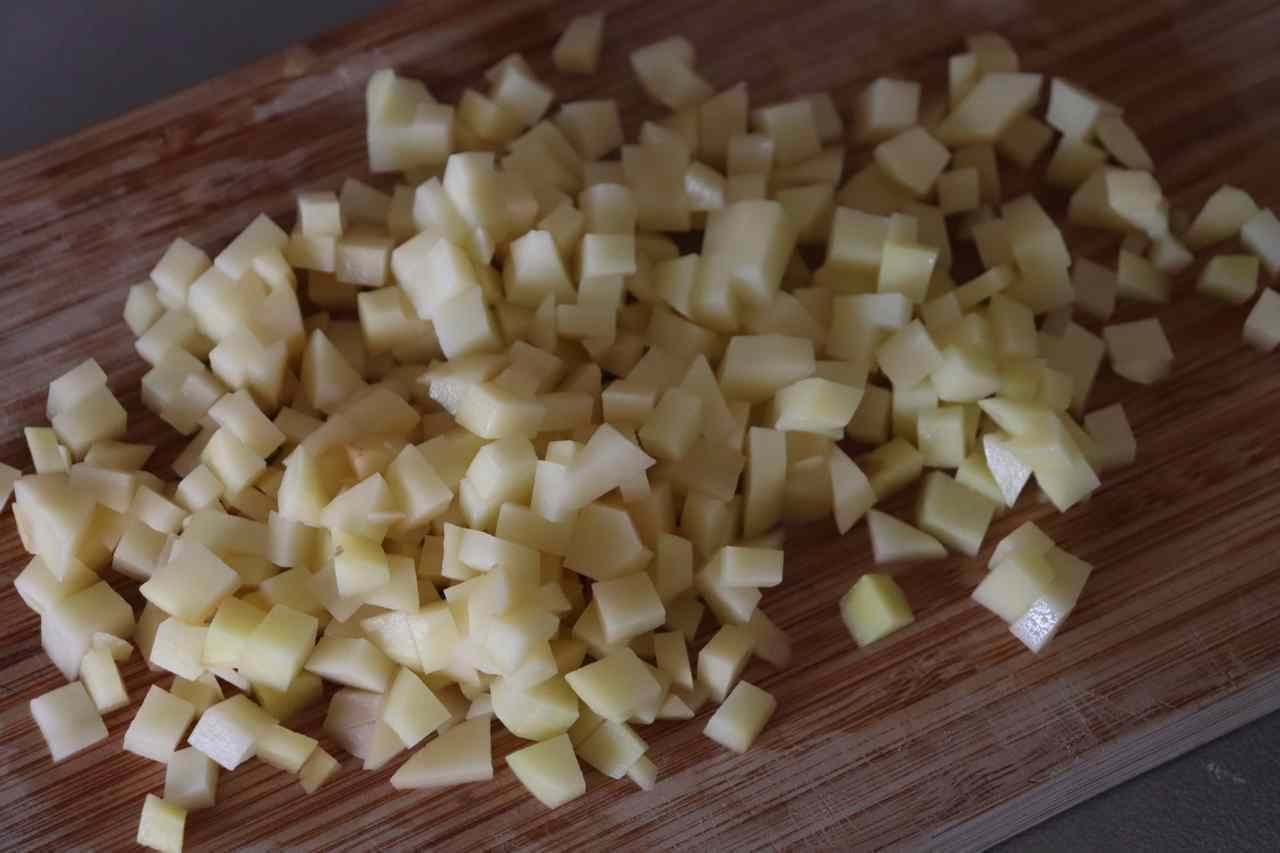 Morning Mac style "hashed potatoes"