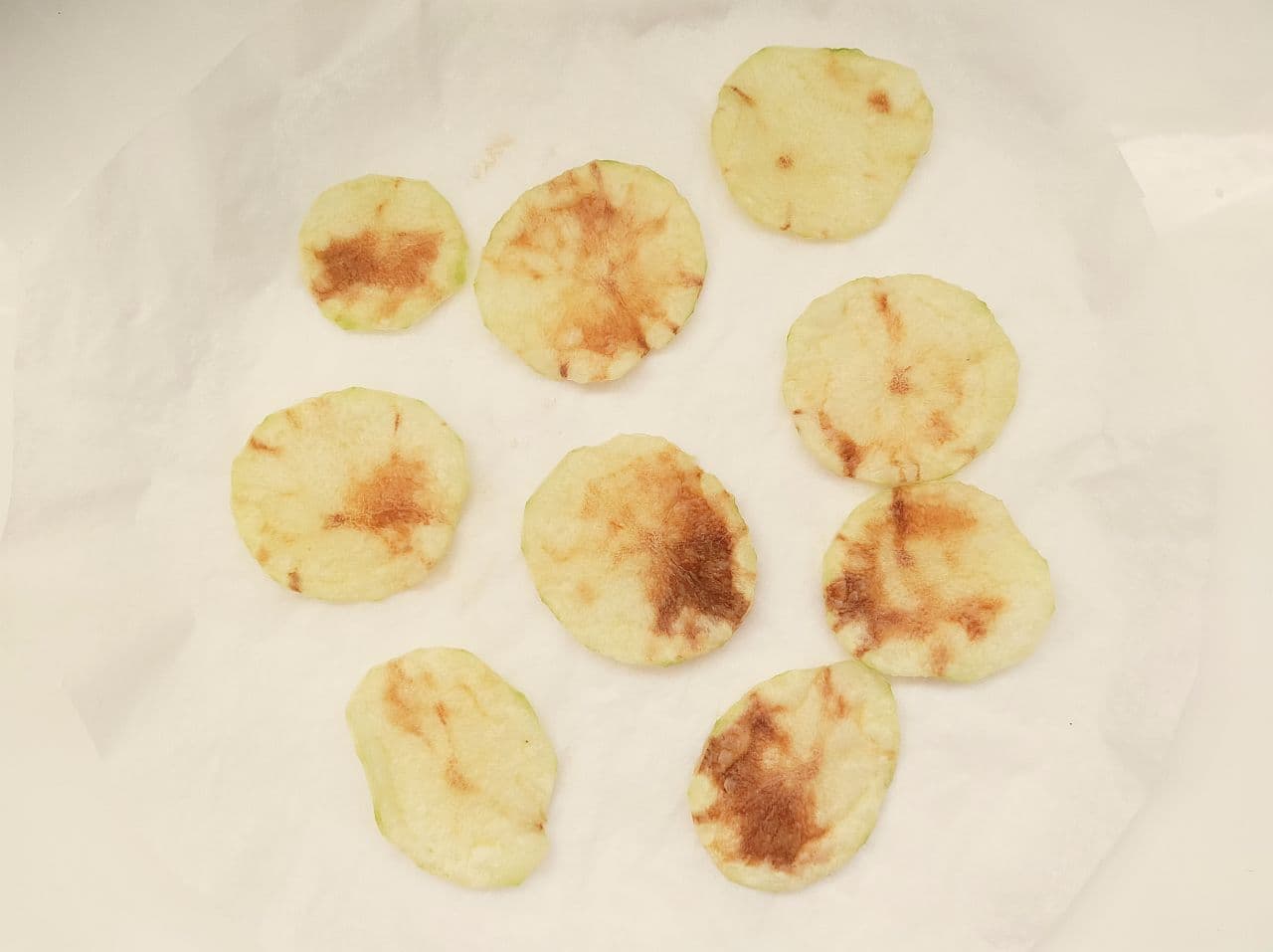 Microwave "No-Fry Potato Chips" Recipe