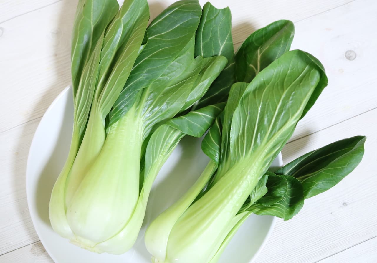 How to wash bok choy