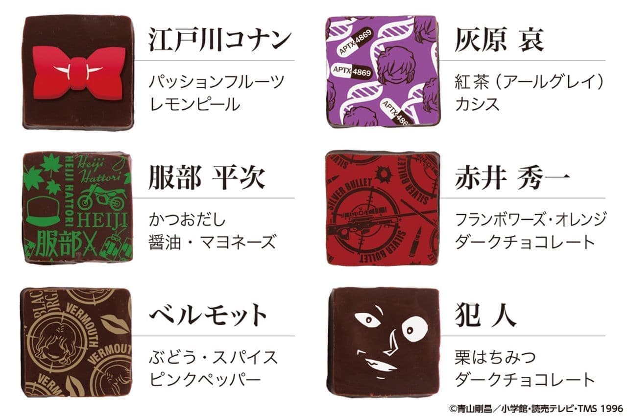Lady Bear "Detective Conan" collaboration chocolate 2nd