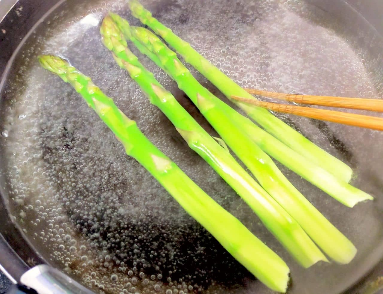 How to boil asparagus