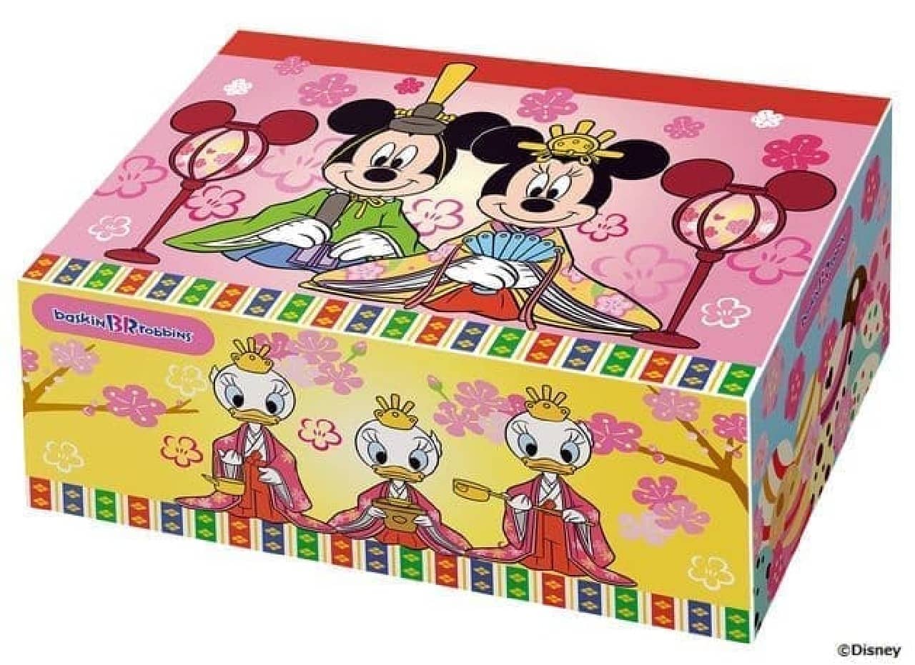 Thirty One Hinamatsuri 2021 "Mickey & Minnie Hinadan Kazari"