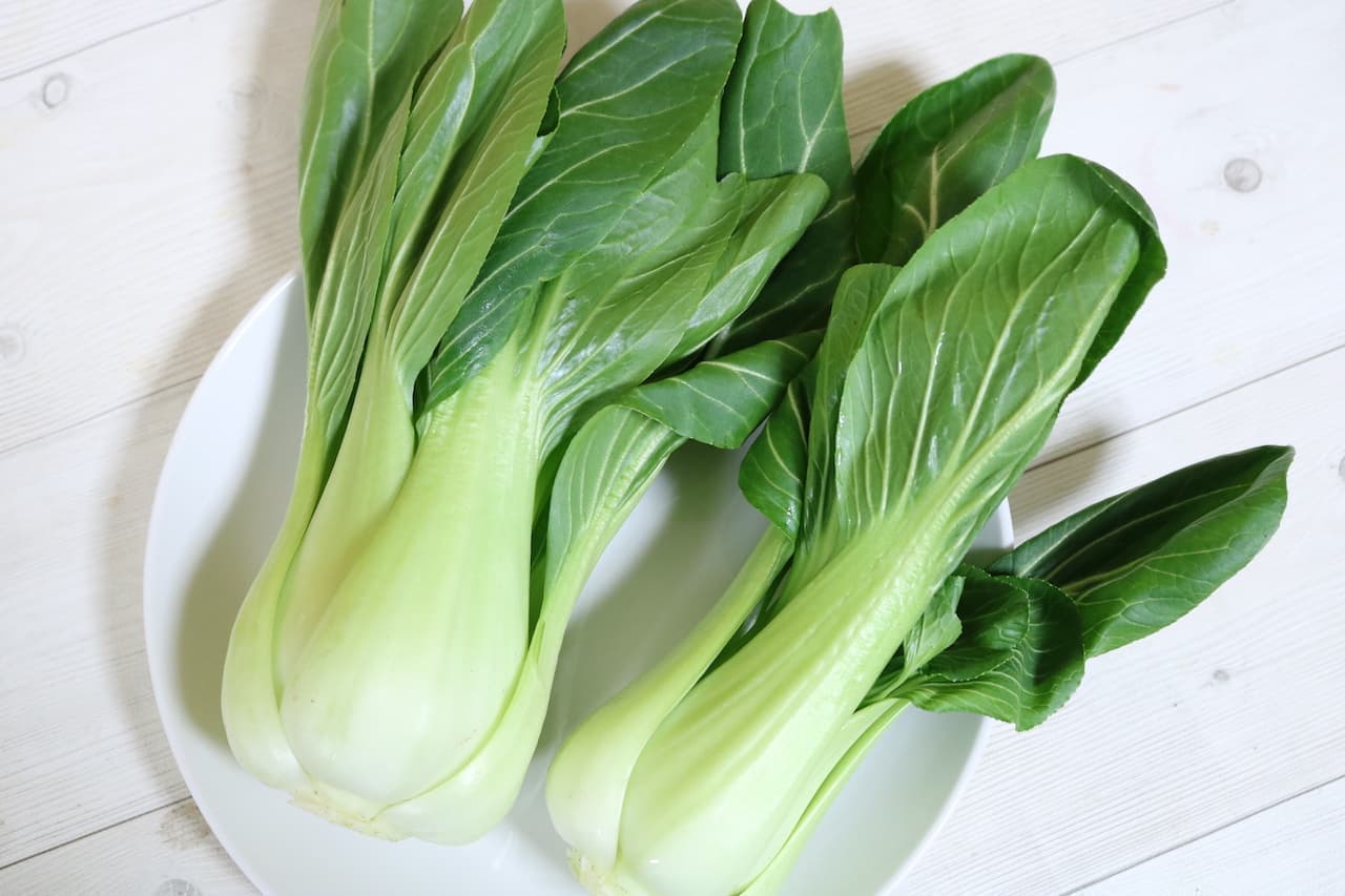 How to boil bok choy