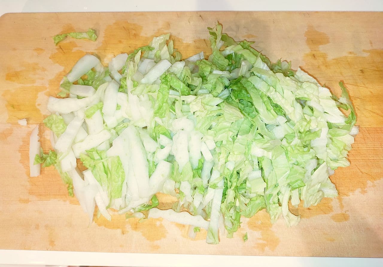 "Chinese cabbage coleslaw" recipe