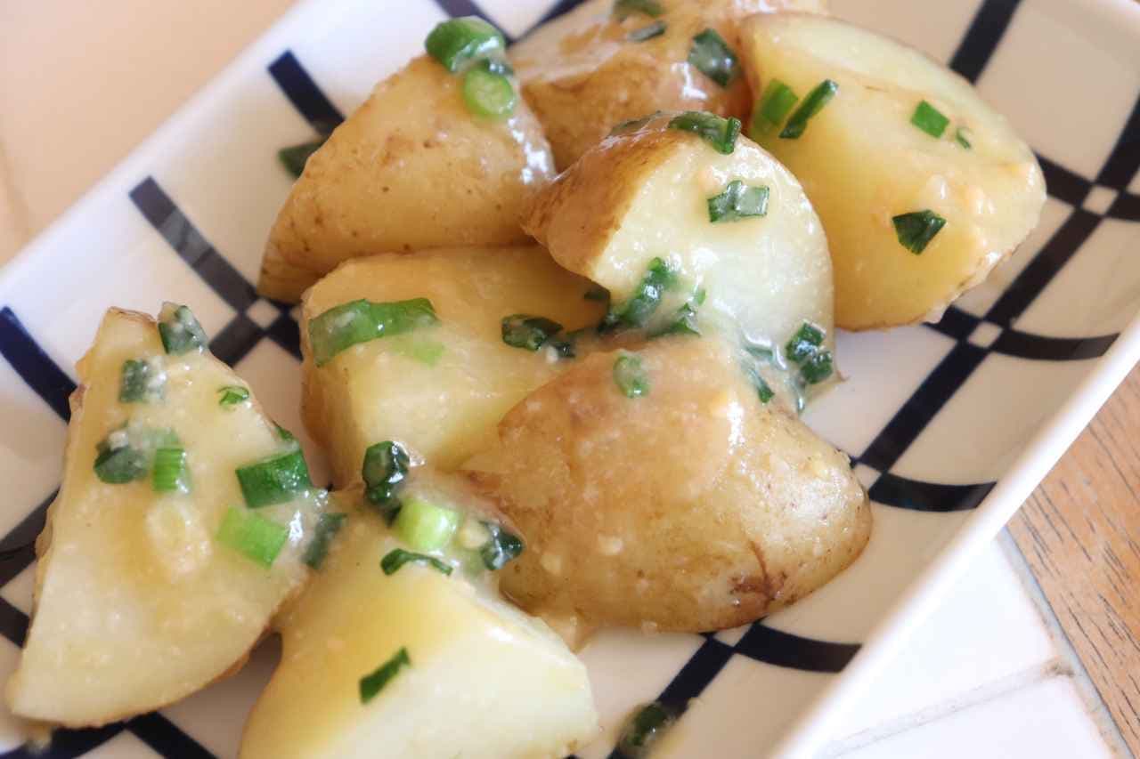 Stir-fried new potato miso