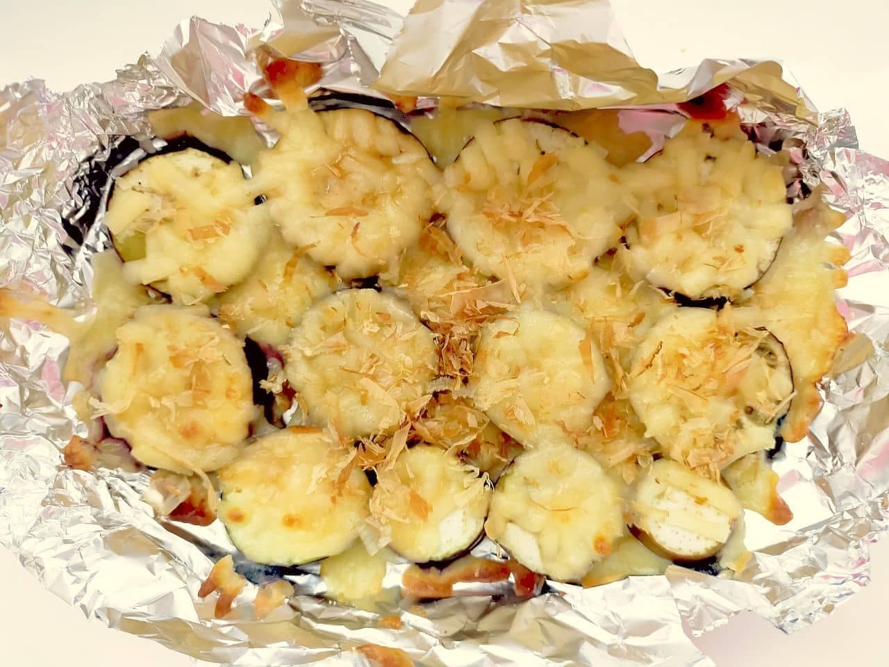 Recipe for grilled eggplant with cheese