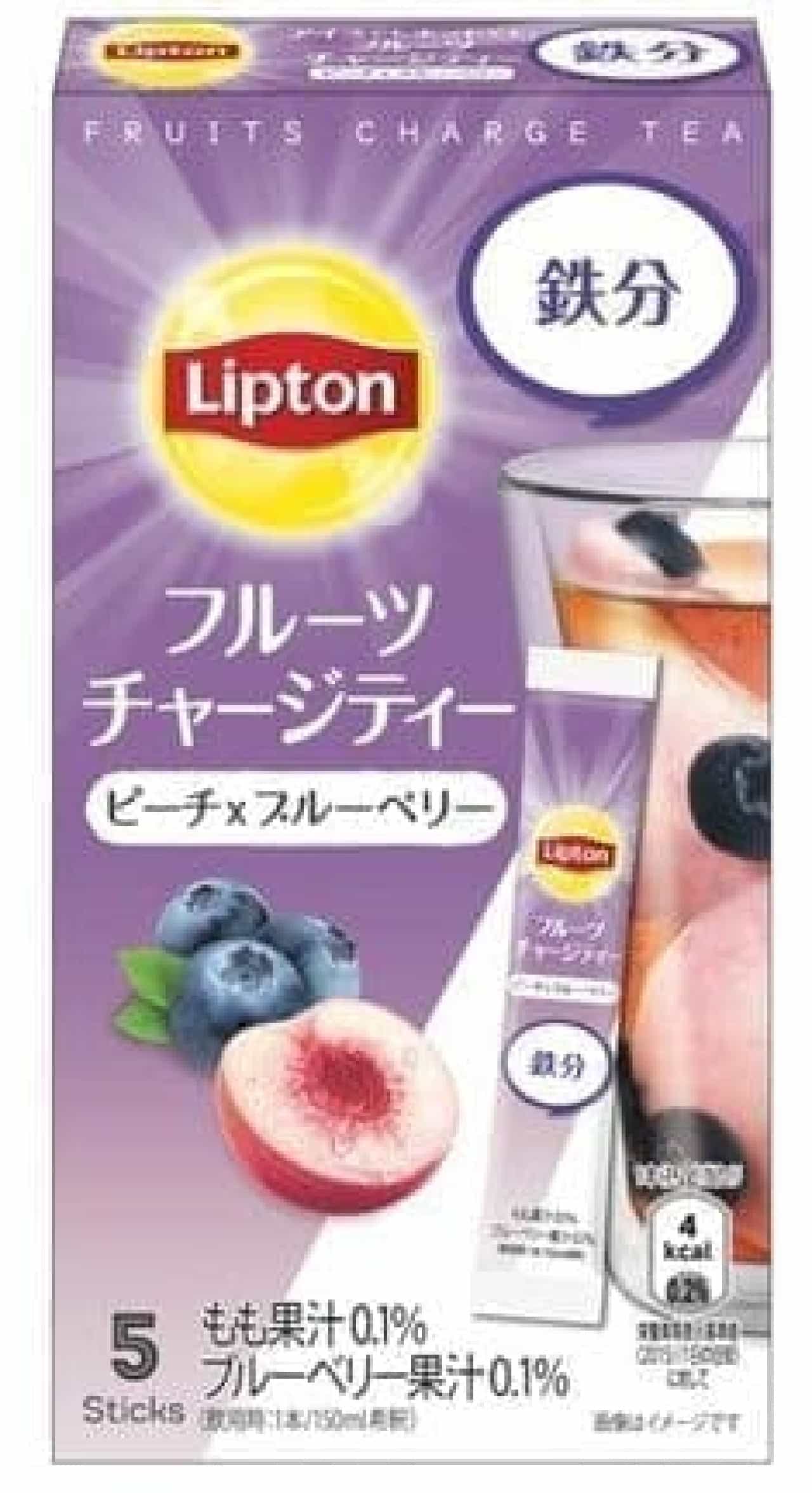 Lipton Fruit Charge Tea Stick Peach & Blueberry