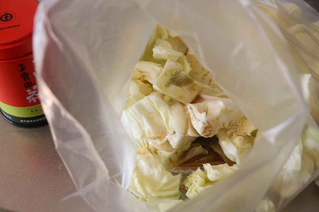 Recipe for reproduction of Gyukaku "Yakitsuki Shio Cabbage