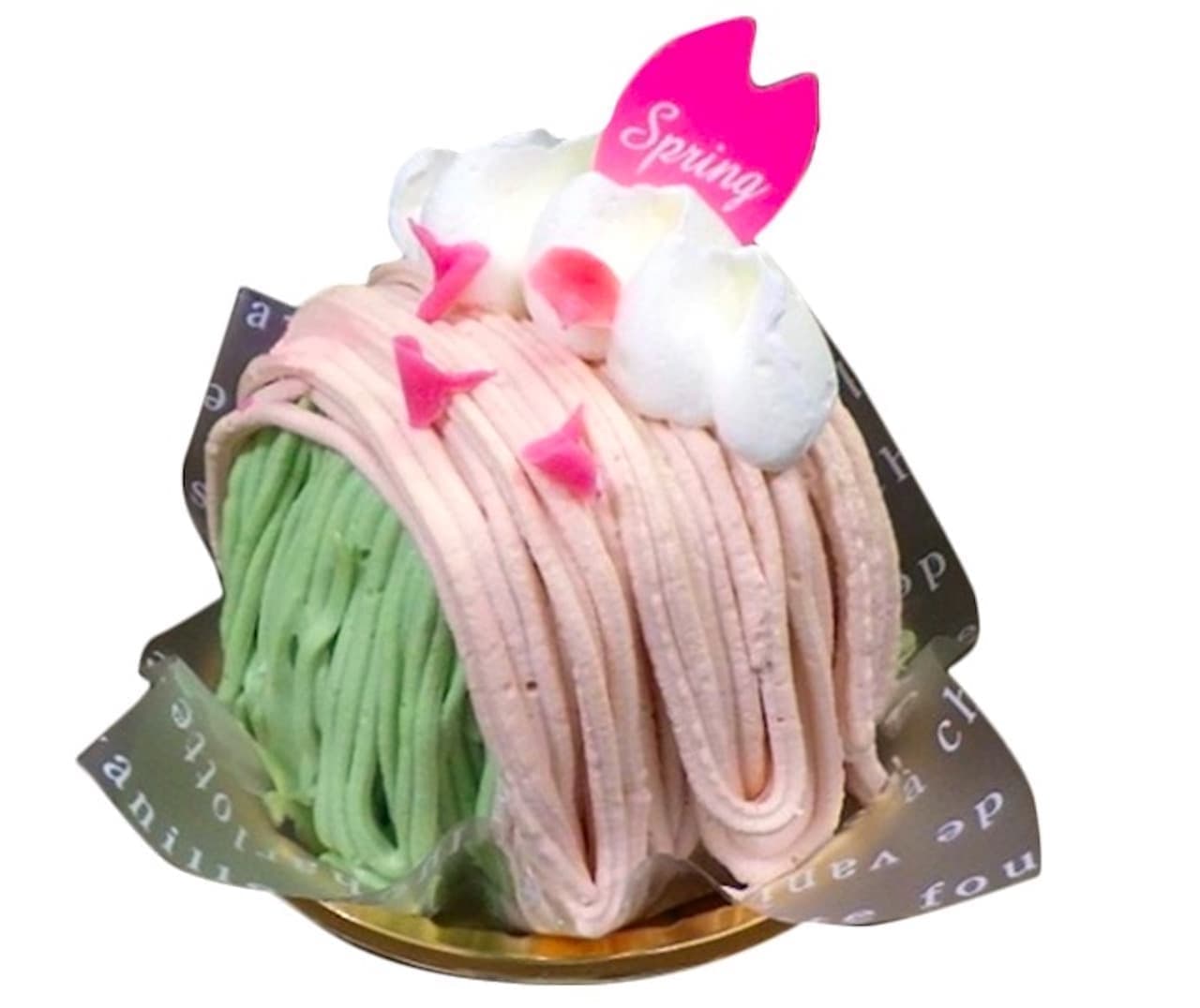 Chateraise "Spring Cherry Blossoms and Uji Matcha Mont Blanc"