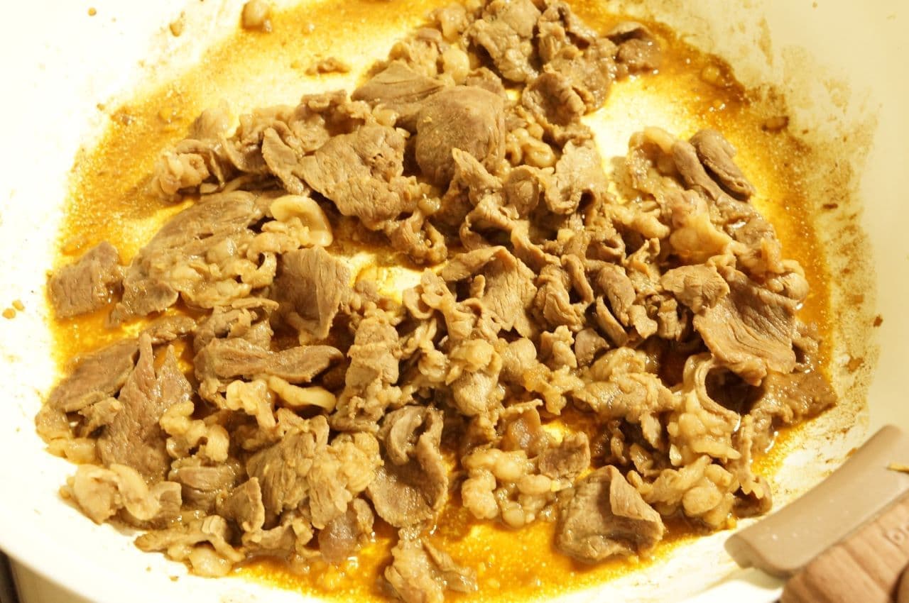 佐賀「シシリアンライス」の牛肉