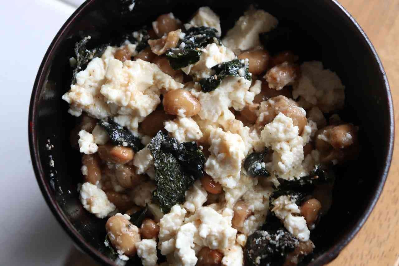 納豆×豆腐「納豆白和え」レシピ