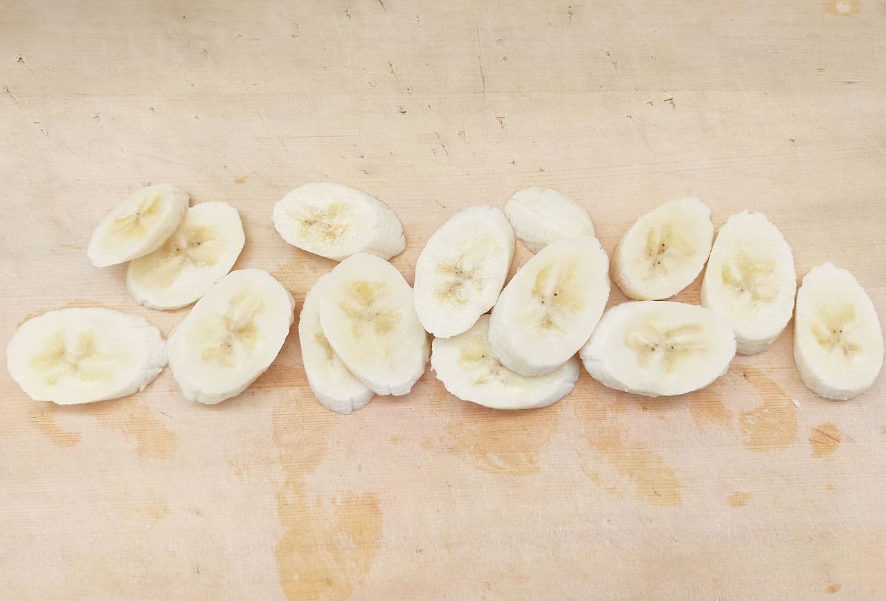 レンジで「簡単ドライバナナ」のレシピ
