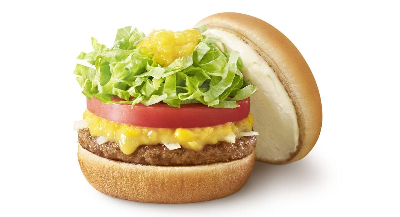 Mos Burger "Cream Cheese Veggie-Hokkaido Corn Sauce-"