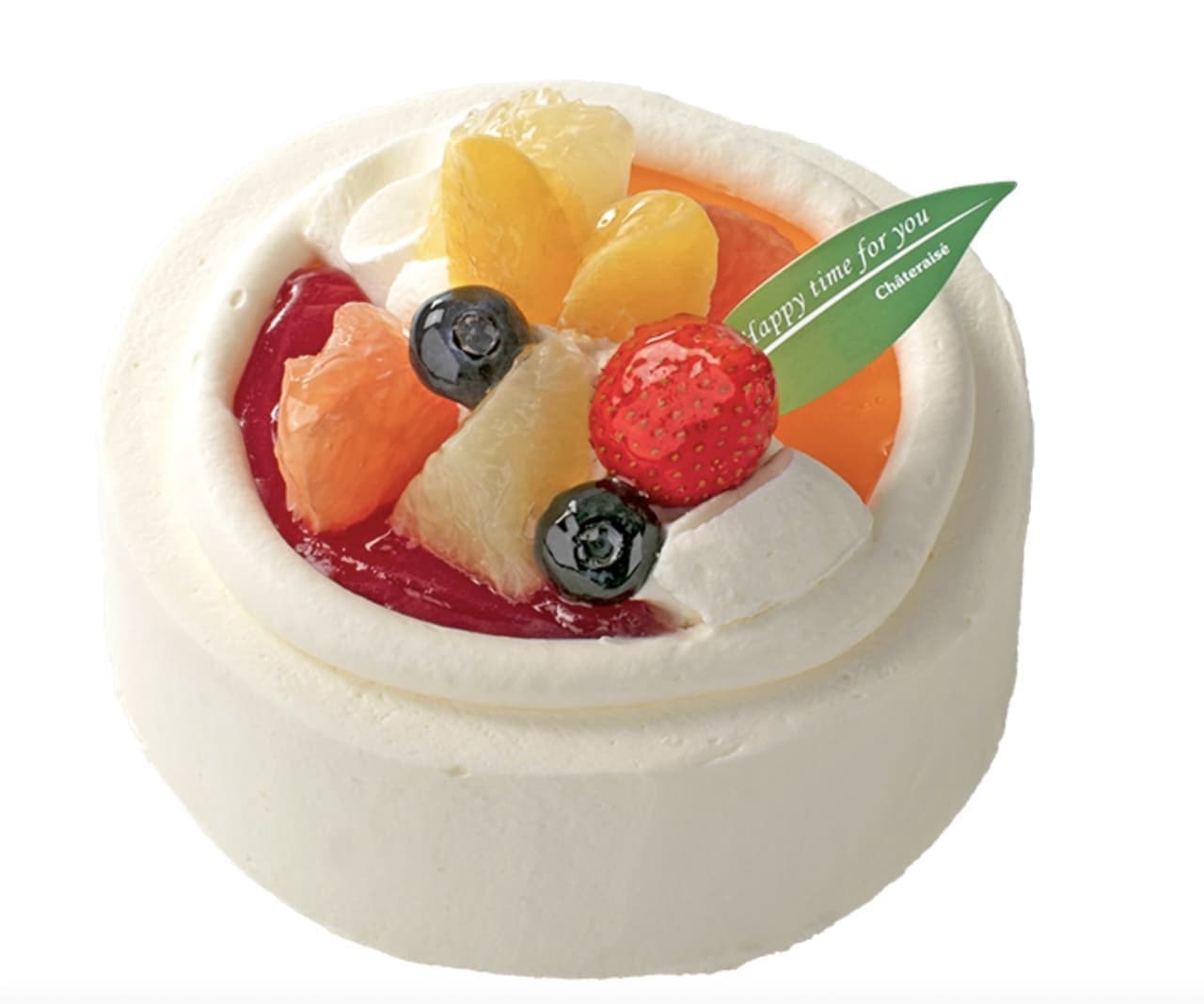 Chateraise "Strawberry and Citrus Souffle Cheese Decoration"