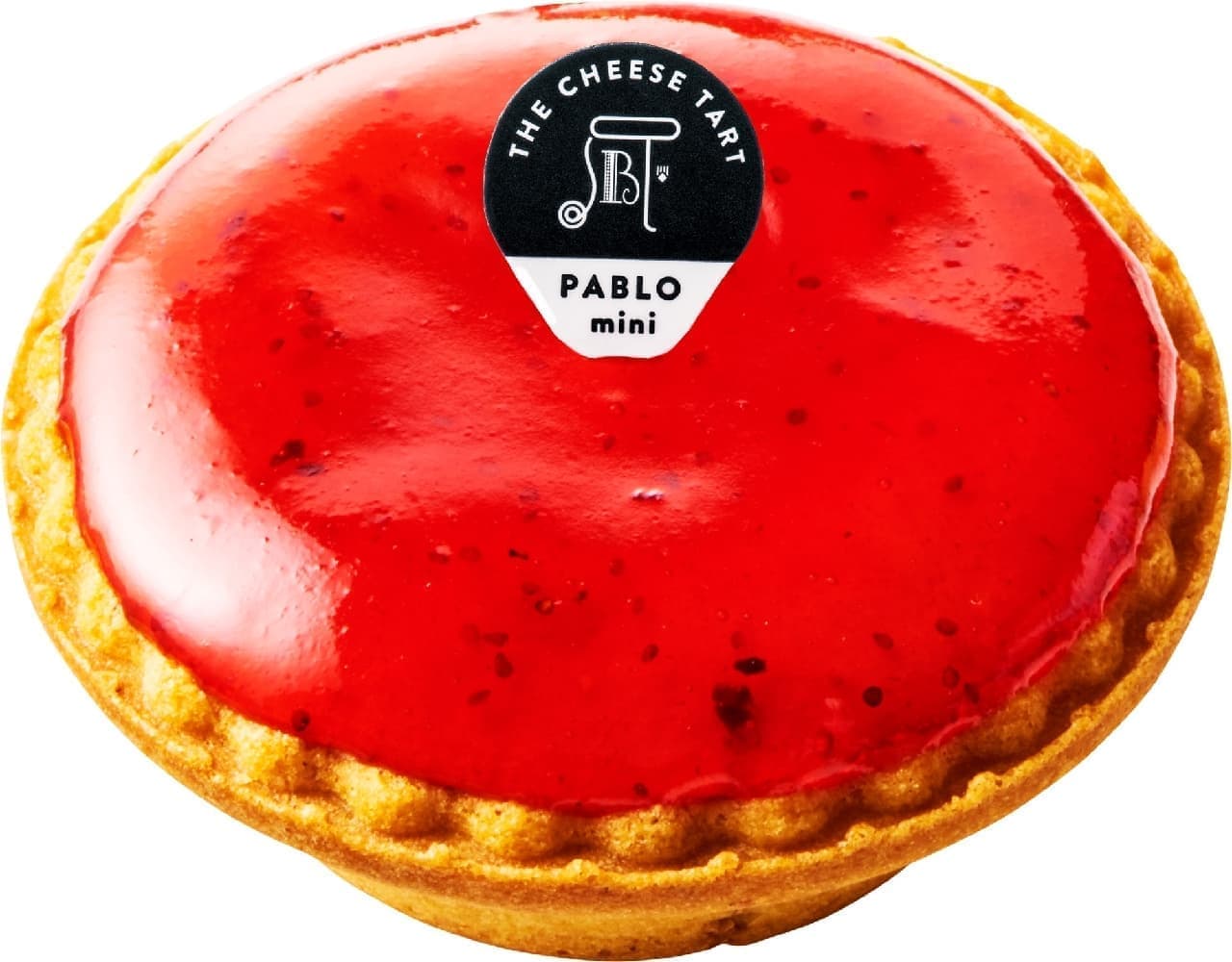 Bright red cheese tart "Pablo Mini-Melting Strawberries"