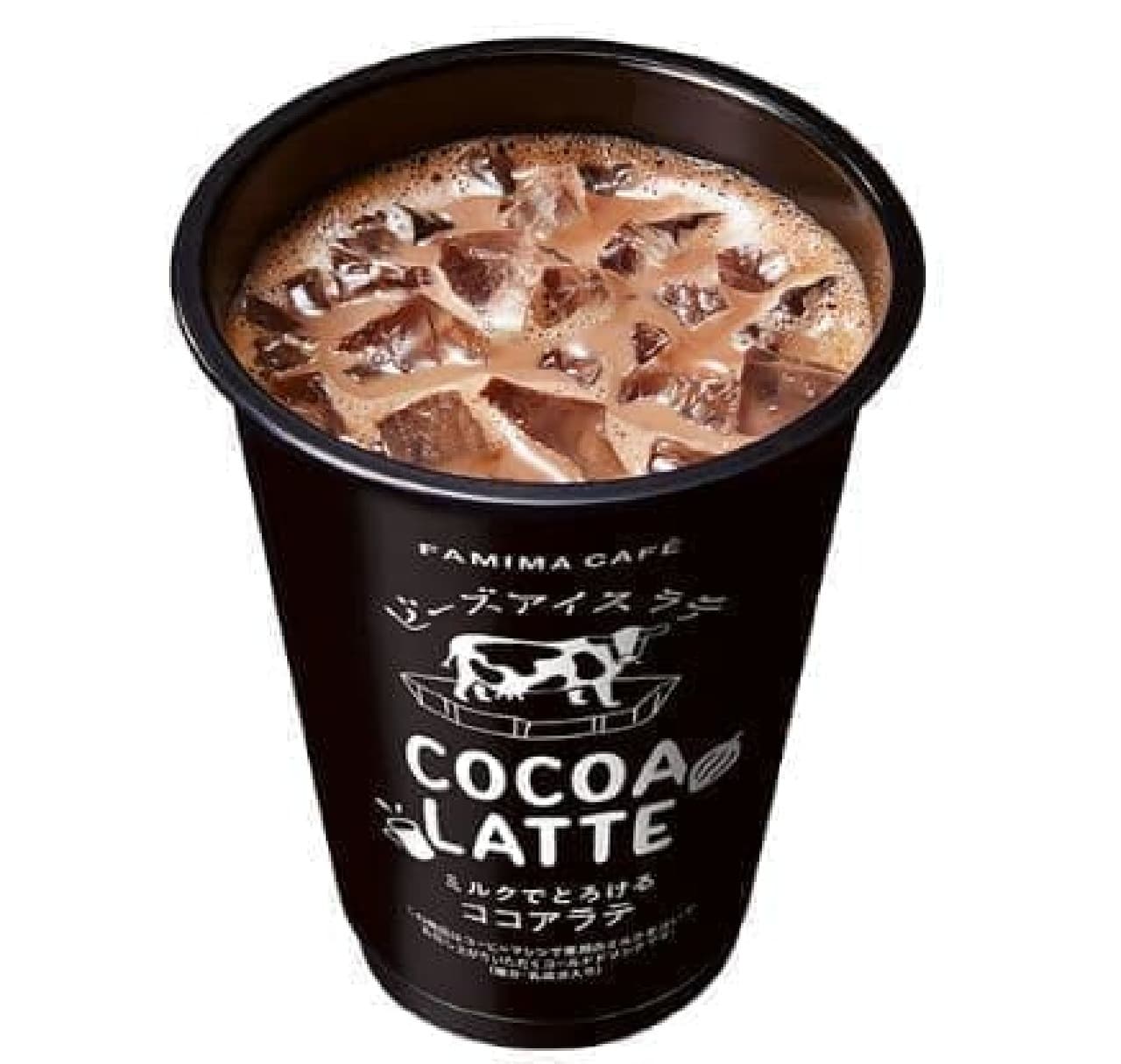 FamilyMart "Ice Cocoa Latte"