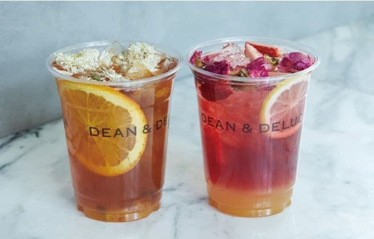 Dean & DeLuca "Rose Lemonade" "Citrus & Flower Tea"