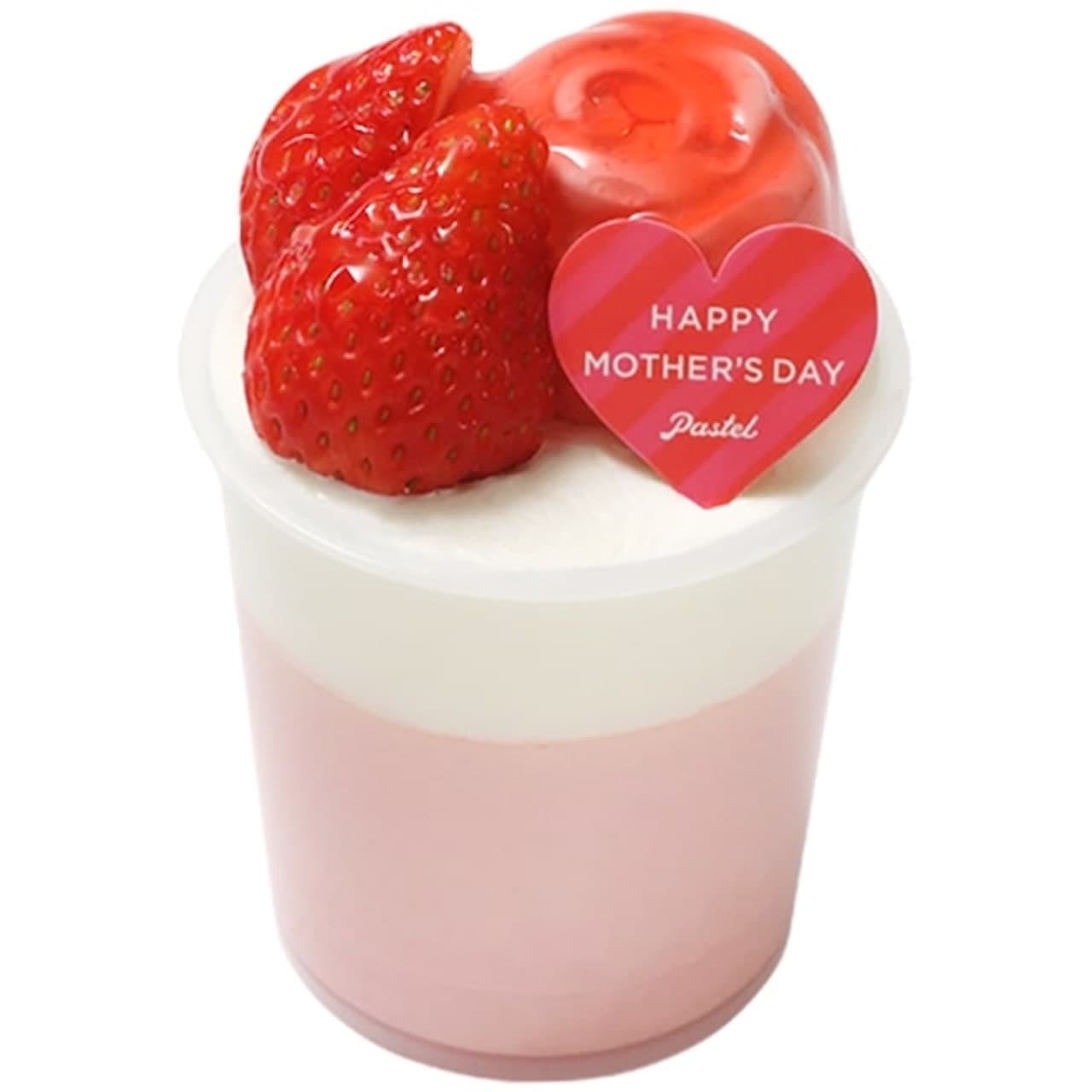 Pastel "Mother's Day Pudding"