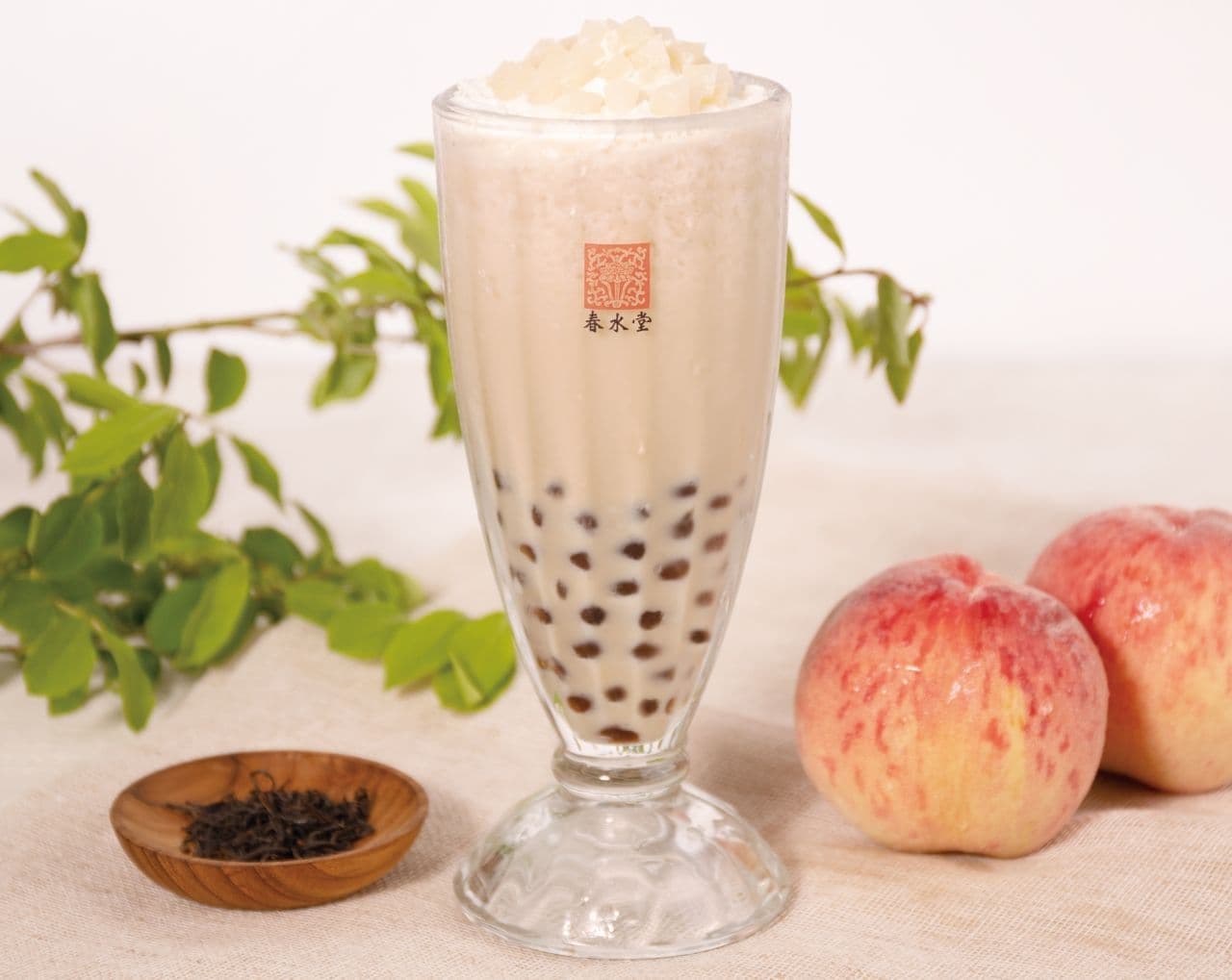 Chun Shui Tang "Tapioca White Peach Milk Tea"