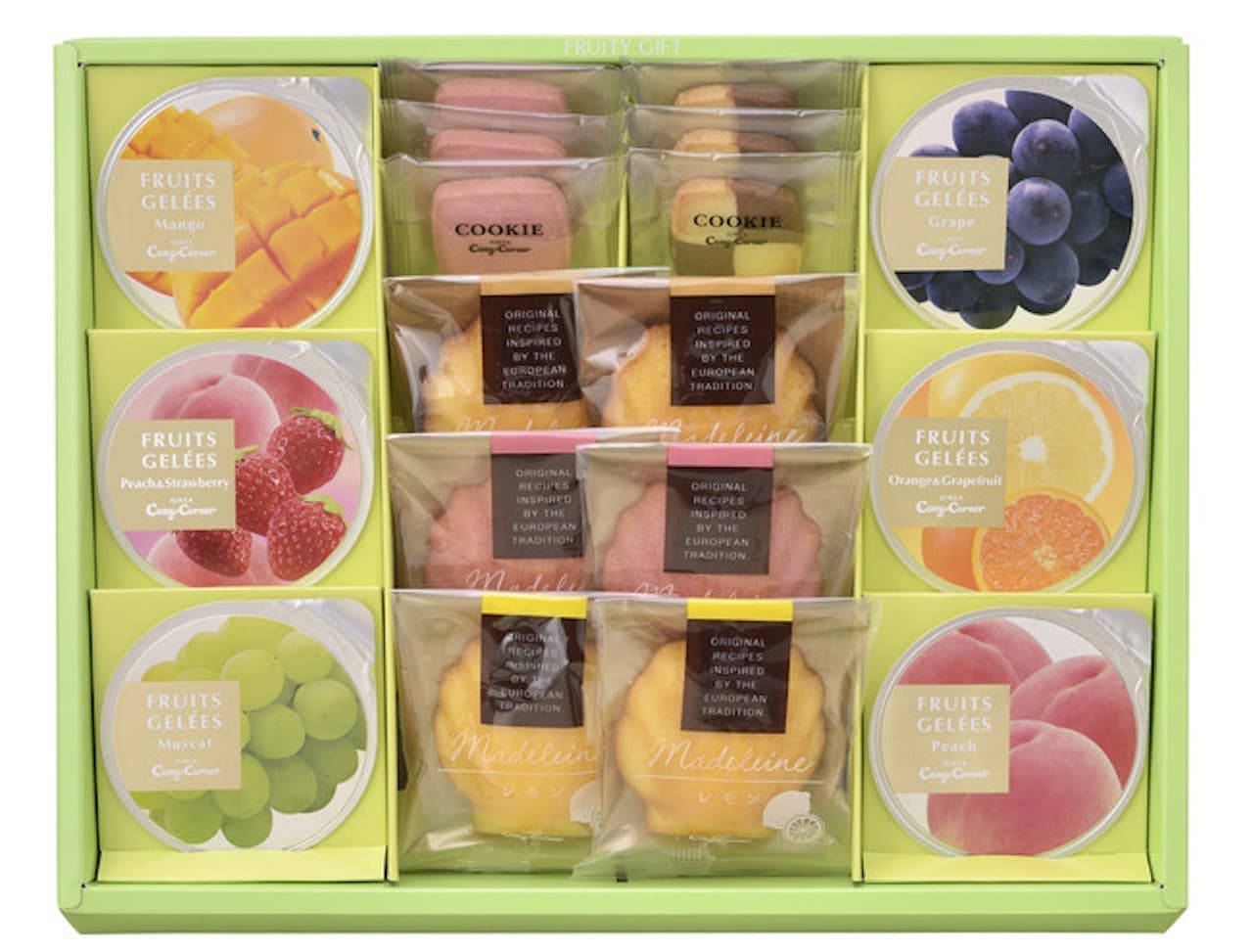 Ginza Cozy Corner "Fruity Gift (18 pieces)"