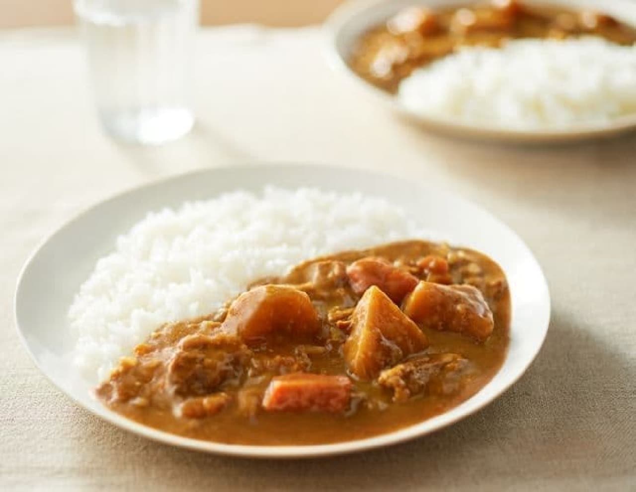 MUJI "Our specialty beef curry that makes the best use of the ingredients"