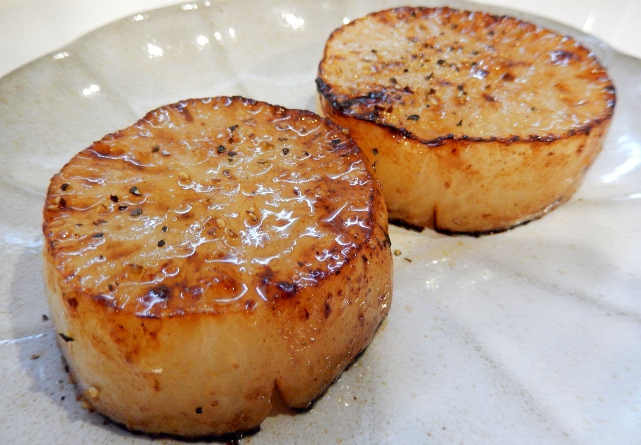 Recipe "radish garlic butter steak"