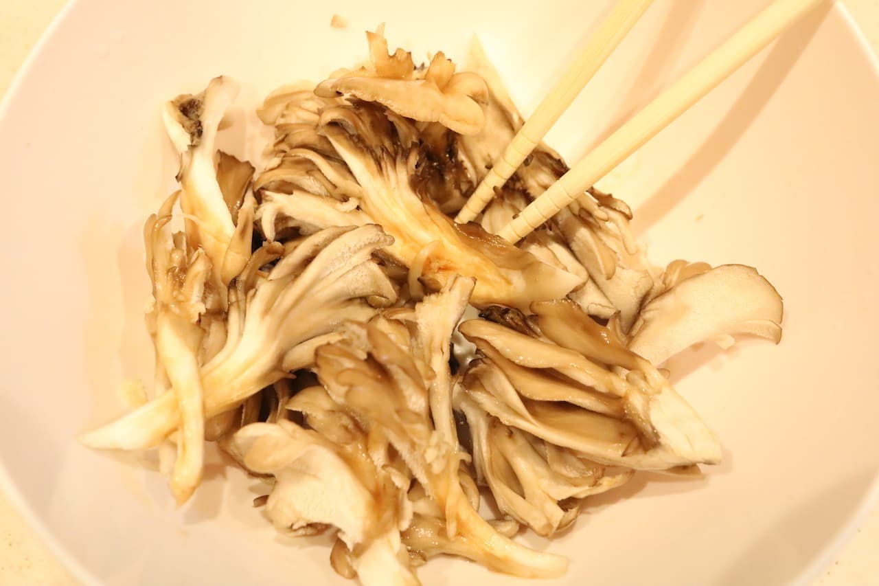 Recipe "fried maitake"