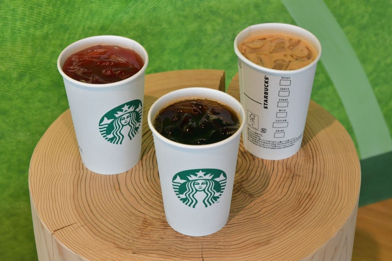 Starbucks Ice Beverage Offering in Paper Cup
