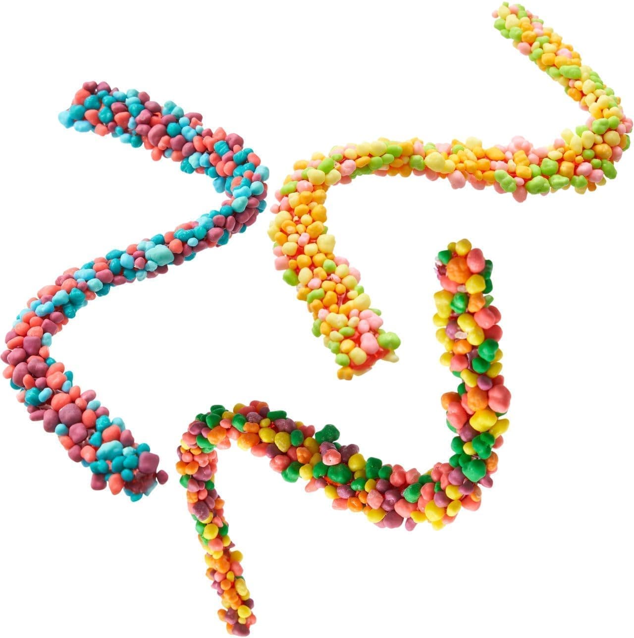 Rope-shaped gummy candy "NERDS rope"