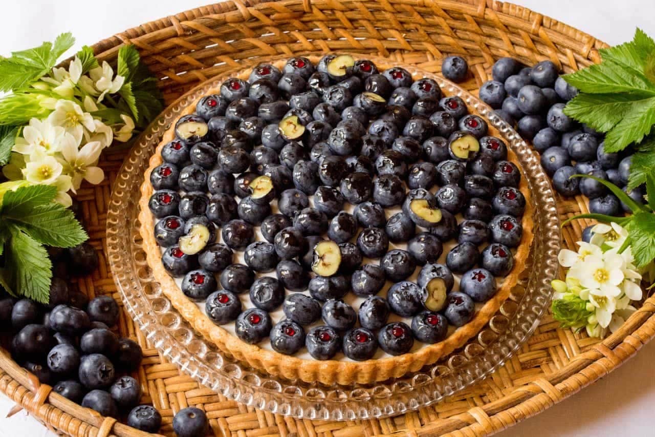 Qu'il fait bon "Hamamatsu blueberry tart from Shizuoka prefecture-lemon flavor-"