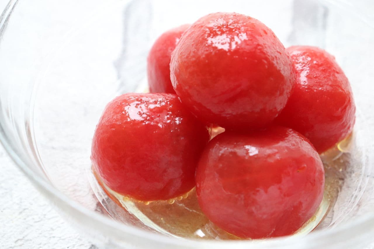 Recipe "Japanese-style marinade of cherry tomatoes"