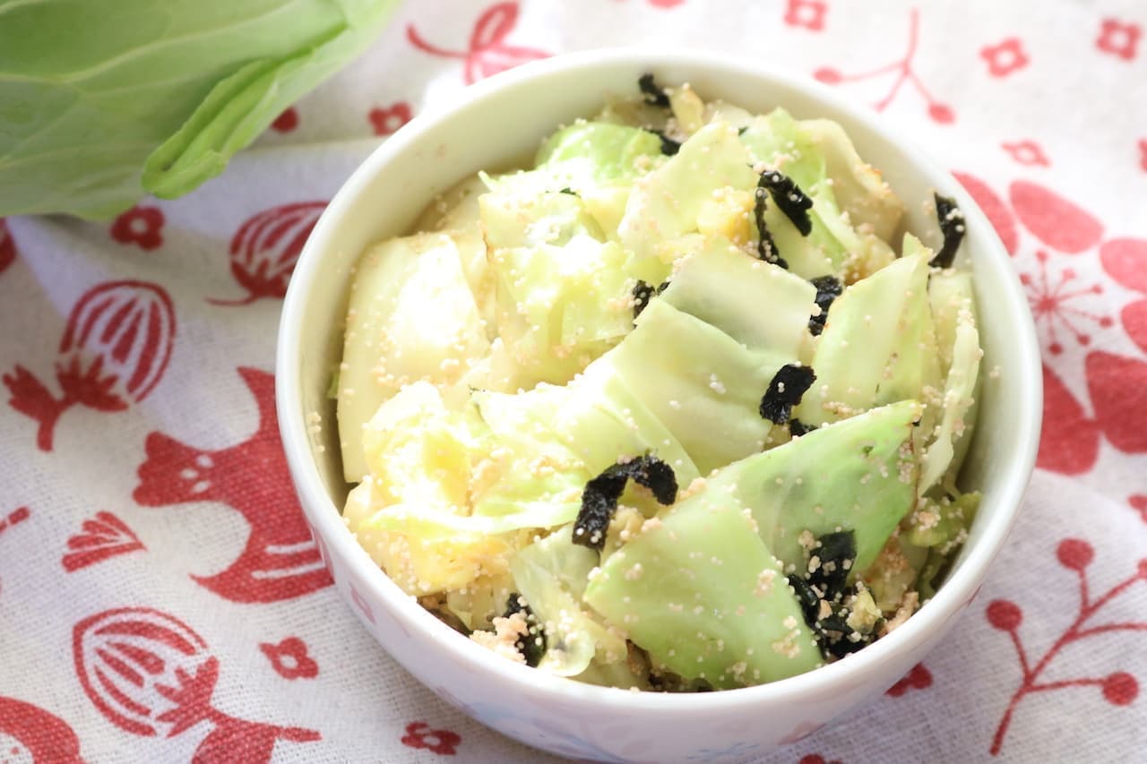 Recipe "stir-fried cabbage cod roe"