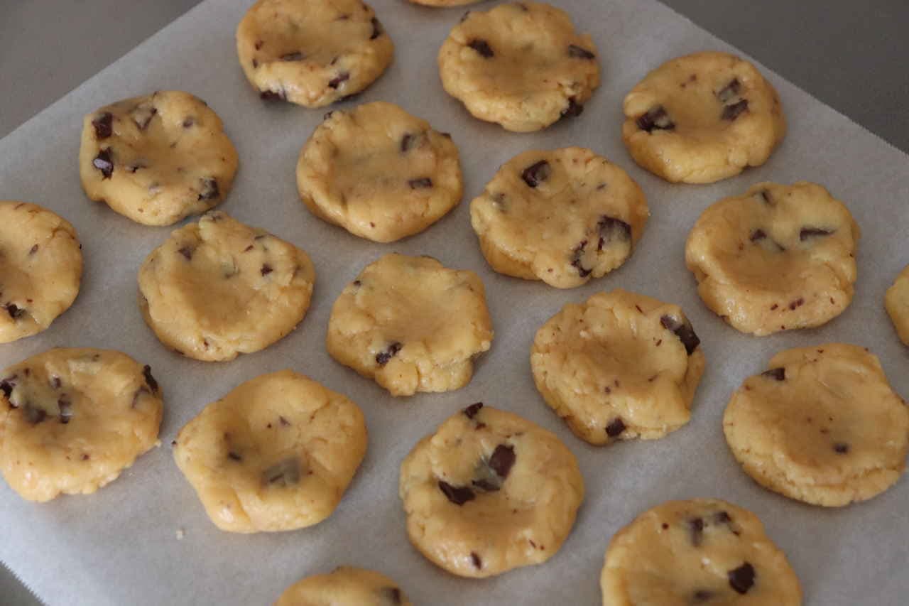 HMで簡単「アメリカンチョコチップクッキー」レシピ