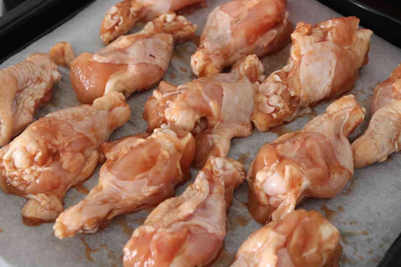 Tandoori chicken wings
