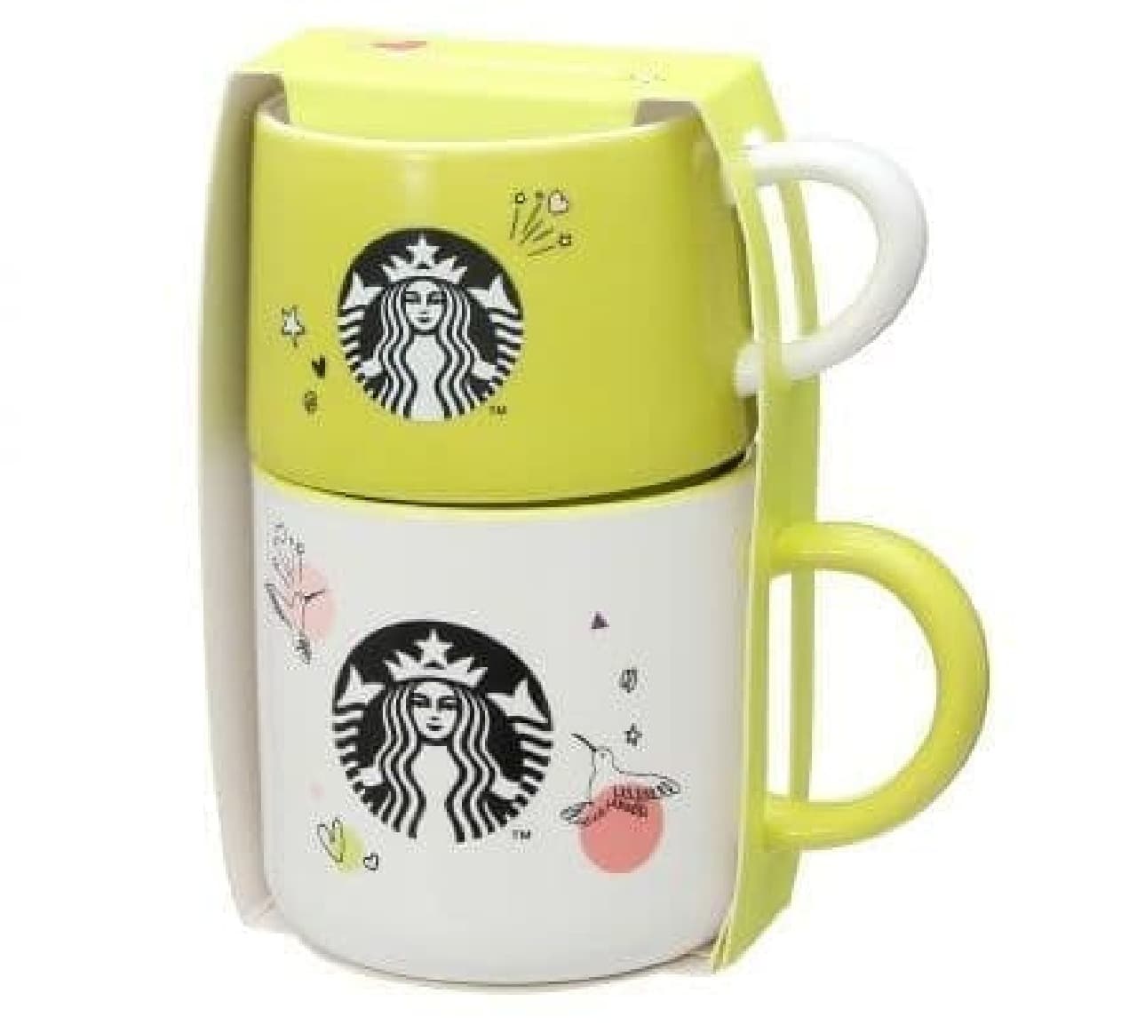 Starbucks "Stacking Mug Set 237ml & 355ml"