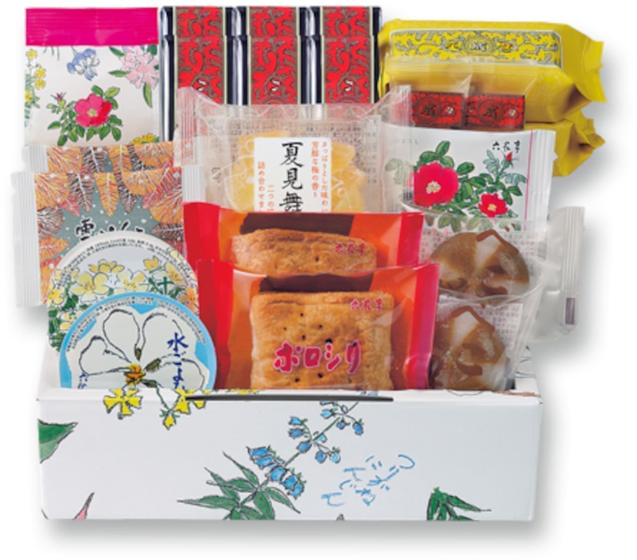 Rokkatei sweets set "mail order snack shop"
