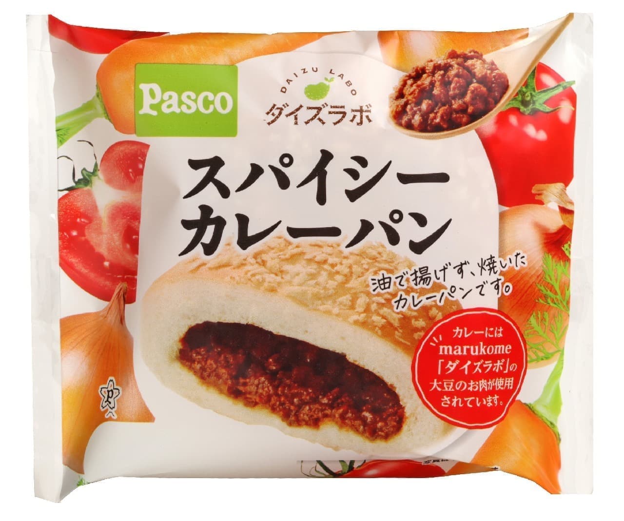 Pasco "Spicy Curry Bread"