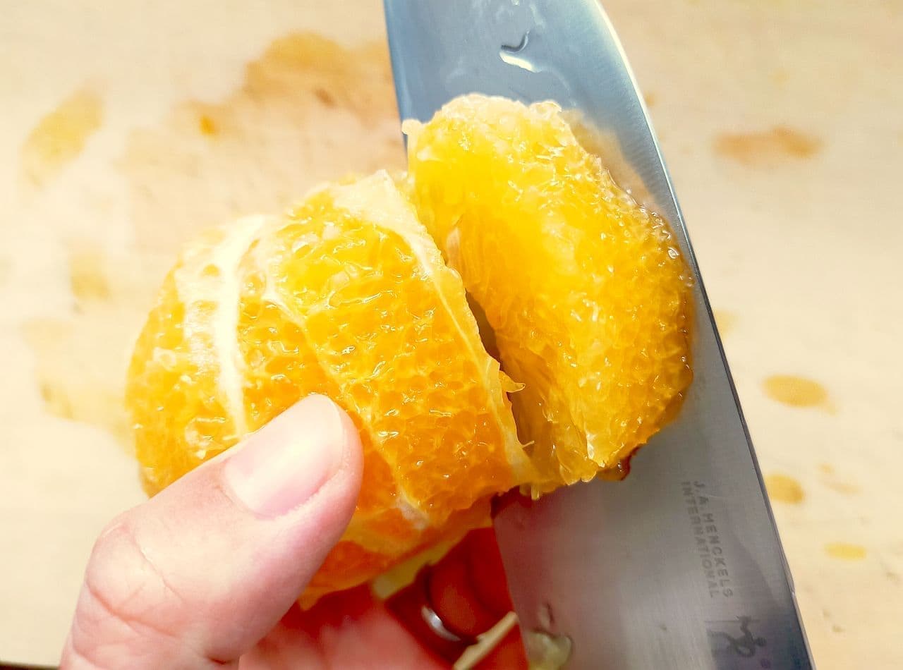 Step 4 How to peel an orange