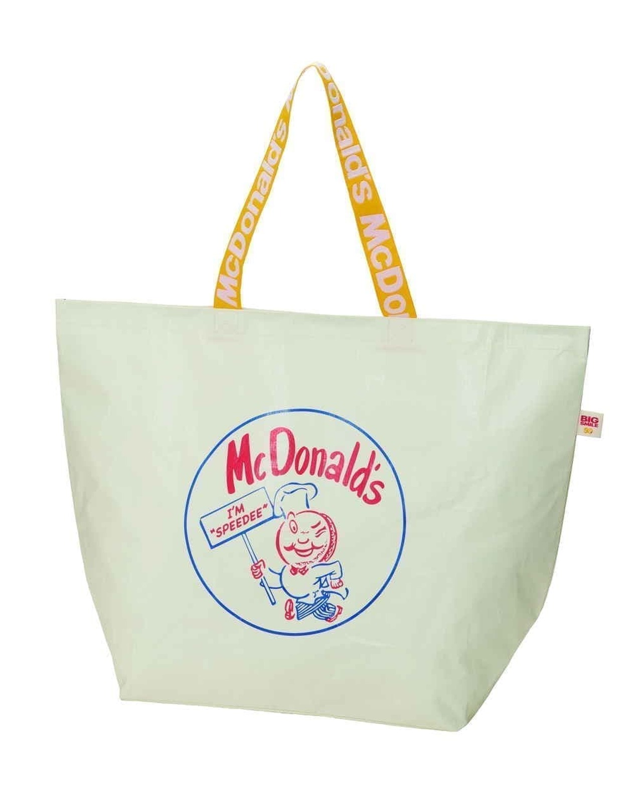 マクドナルド「BIG SMILE BAG（ビッグスマイルバッグ）」日本50周年記念