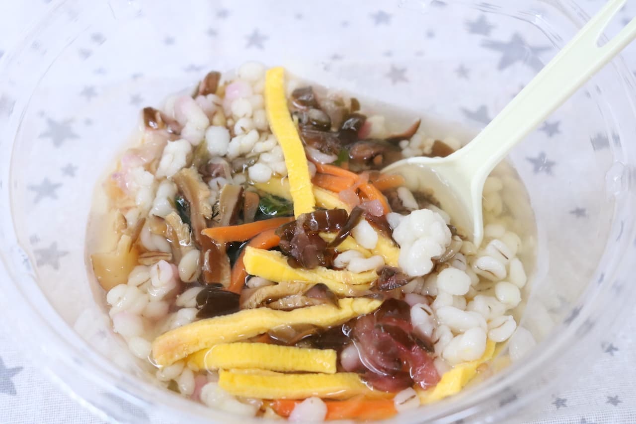 FamilyMart "Chicken-style millet soup to eat cold"